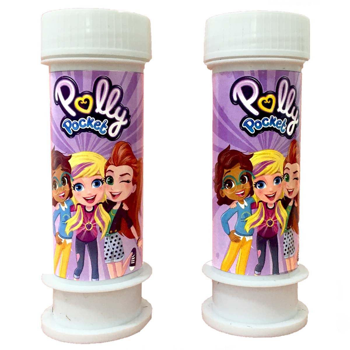 Polly Pocket Themed Foam Bubbles Pack of 2