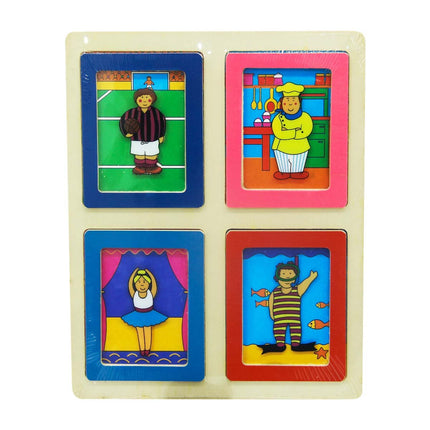 Wooden Picture Intelligence Game