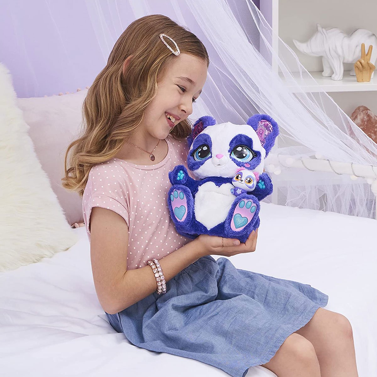 Peek-A-Roo Mystery Baby Interactive Panda-Roo Plush Toy