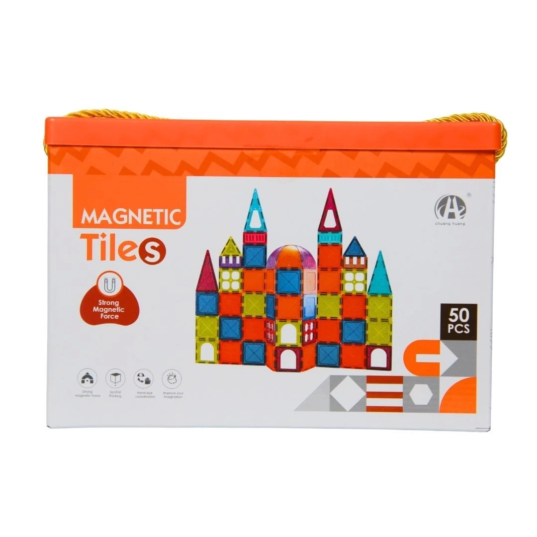 Magnetic Tiles 50 Pieces