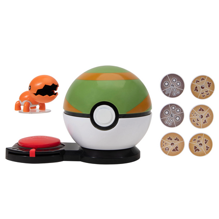 Pokemon Surprise Attack Game Set Trapinch + Nest Ball