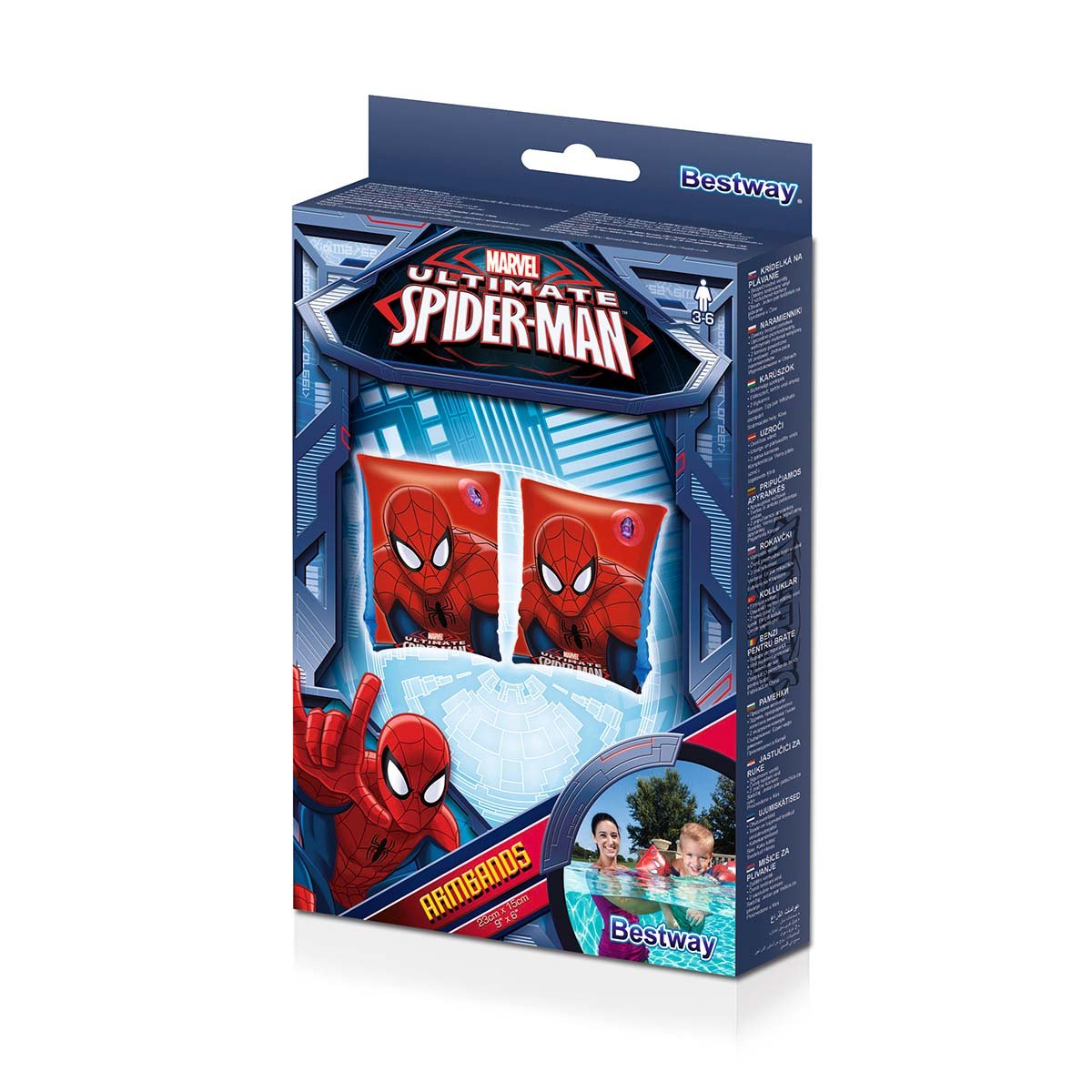 Bestway Spiderman Inflatable Arm Cuff 23 x 15 cm