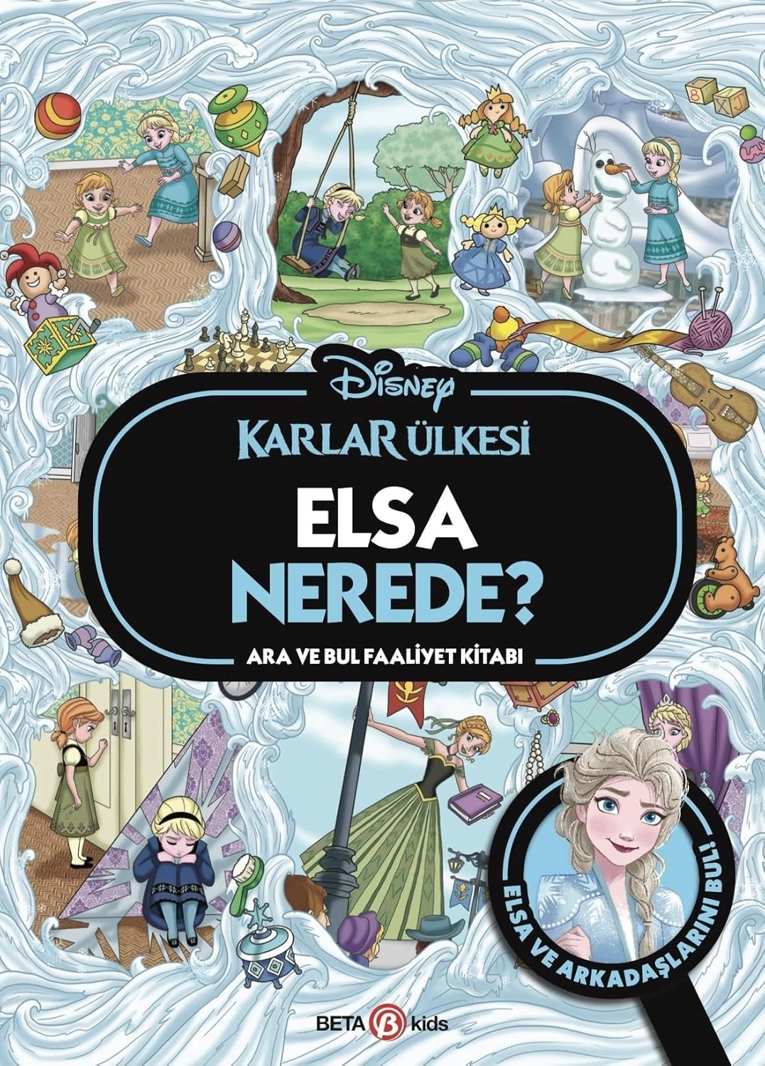 Disney's Frozen Where's Elsa? Search and Find Activity Book