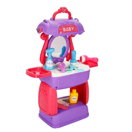 Beauty Set with Bag 3in1 Purple