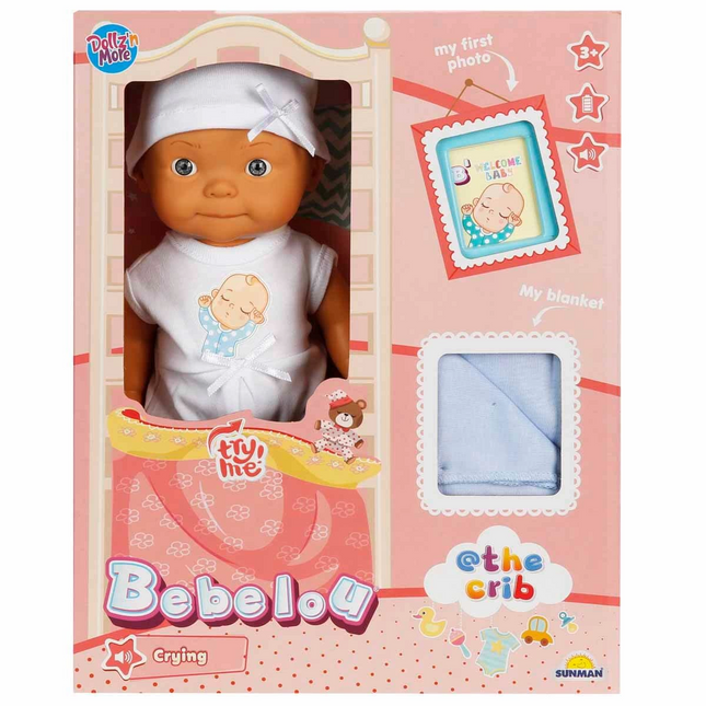Bebelou Welcome Doll with Sound 30 cm