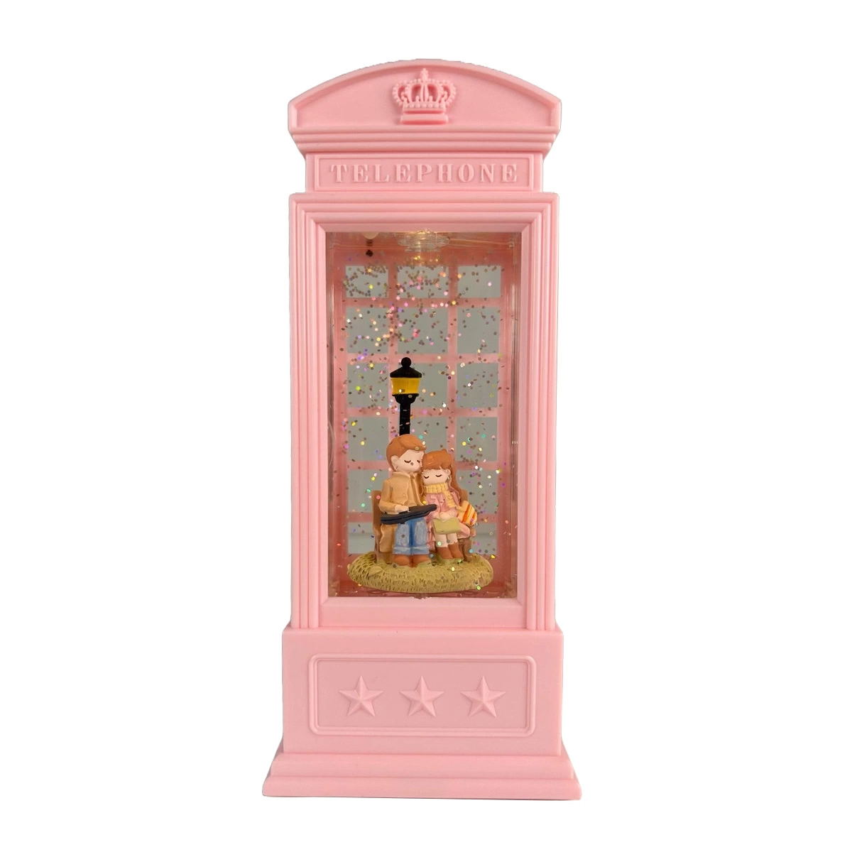 Snow Globe Plastic Lantern Large Size LLM-HDY0107