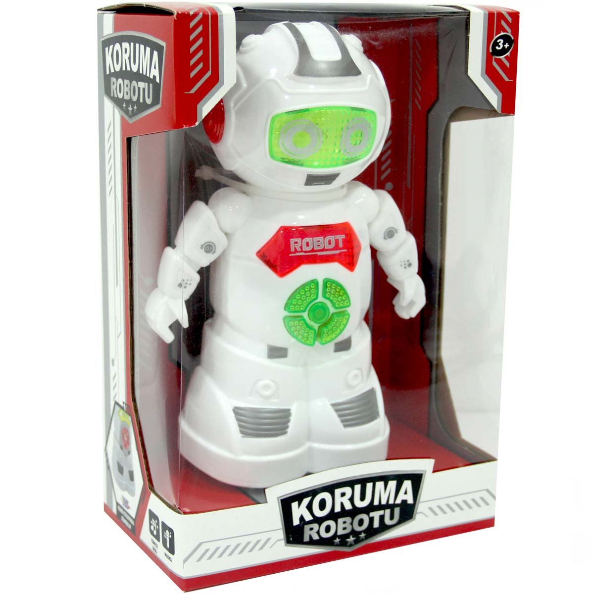 Turkish Speaking Battery-Operated Protection Robot Güven