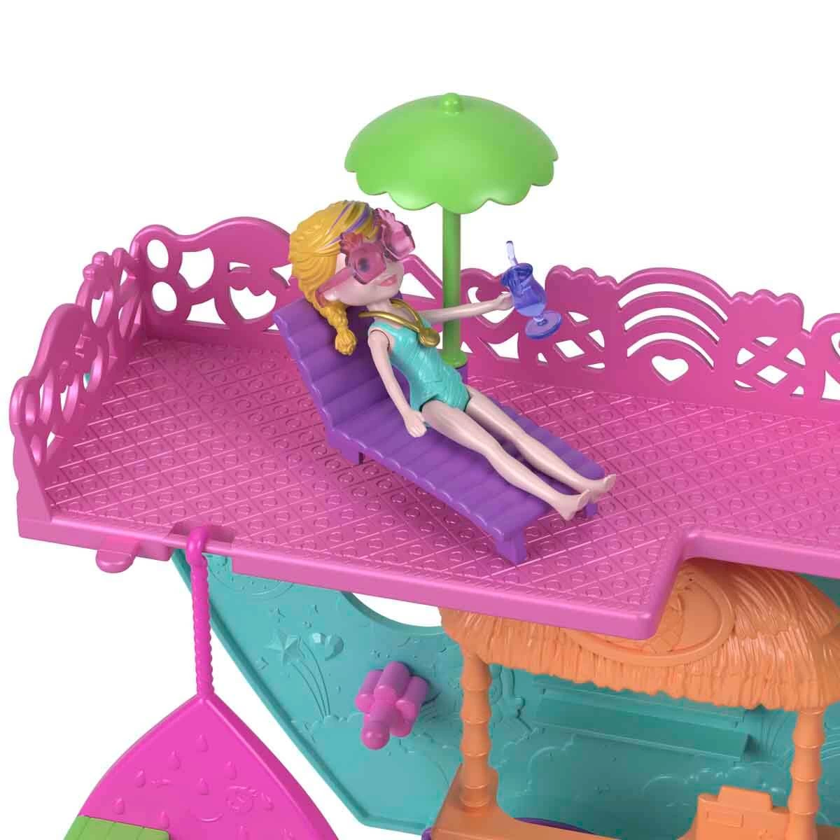 Polly Pocket Unicorn Dream Cruise Play Set HWP26