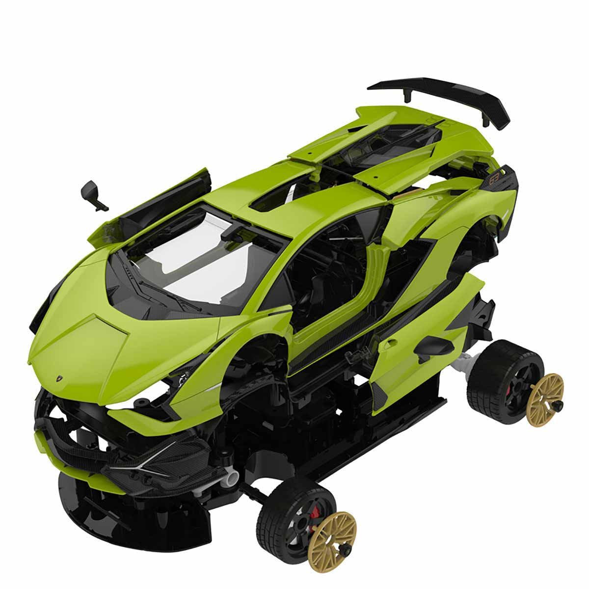 1:18 Lamborghini Sian FKP 37 Remote Control Model Vehicle Assembly Kit