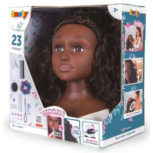 Smoby Beauty Salon Hair Styling Afro