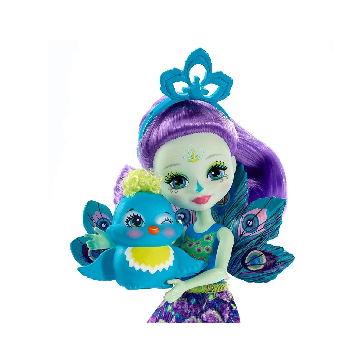 Original Enchantimals Patter Peacock and Animal Friend
