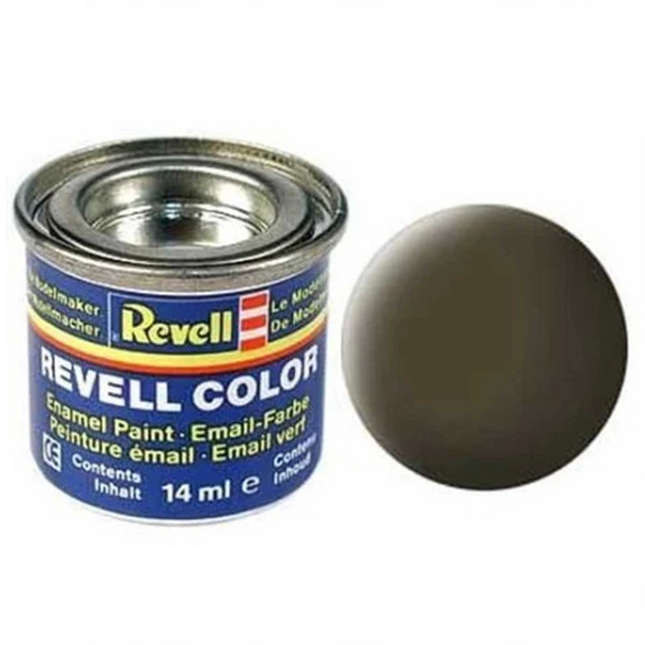 Revell 40 Email Color - Black Green - Matte - Paint 14 ml