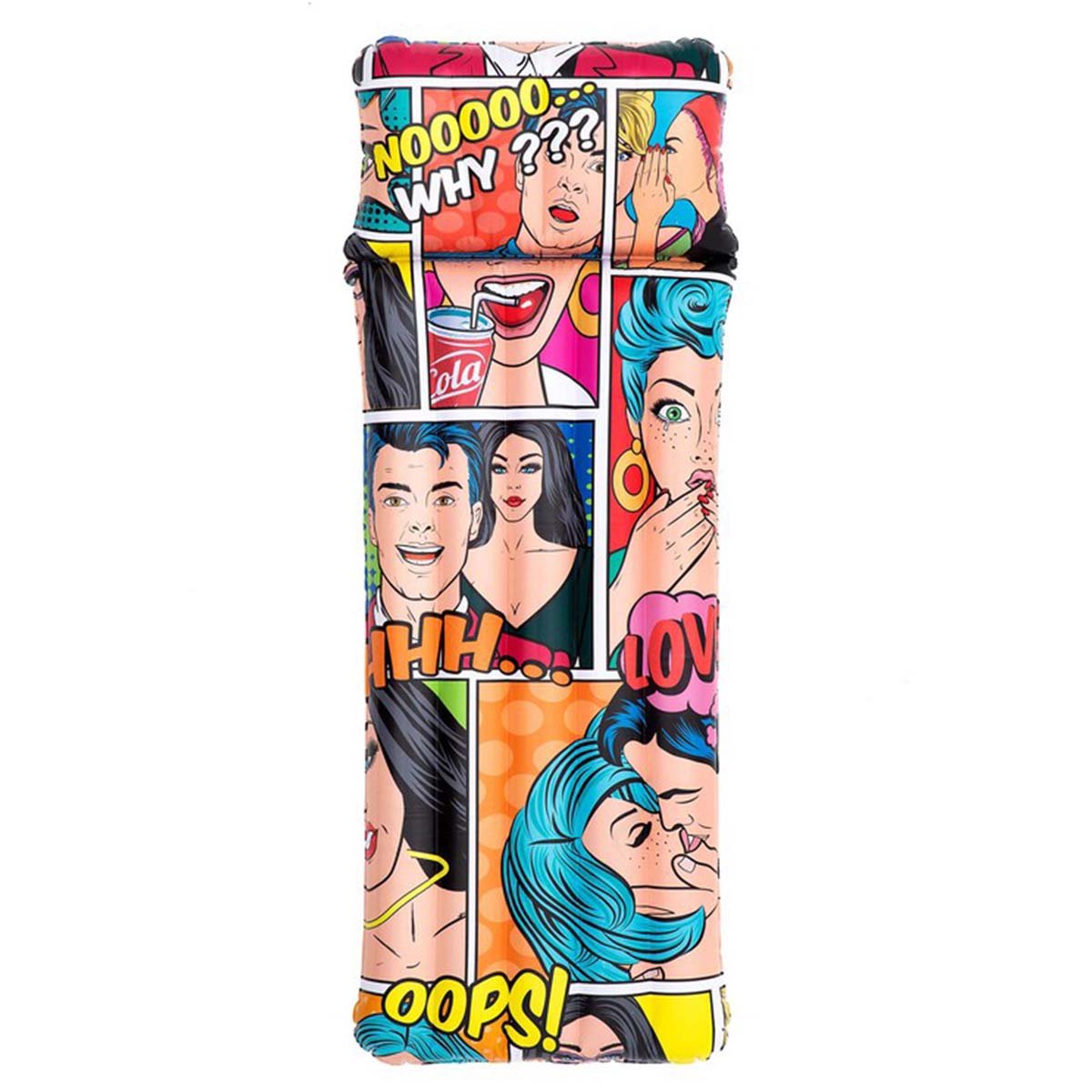 Bestway Comic Book Patterned Bed 183 x 71 cm 44059