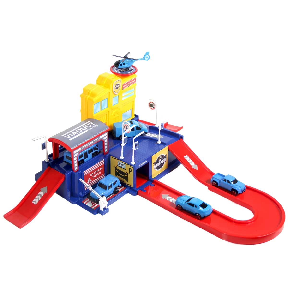 City Garage Parking Playset
