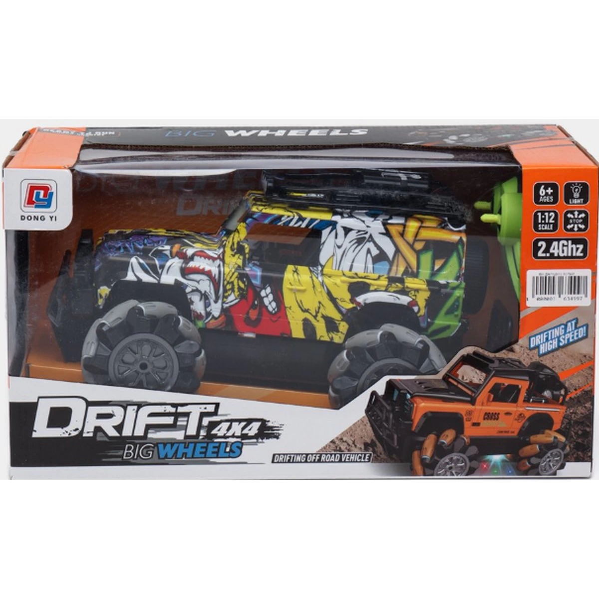 Charged Drift Jeep with Lights