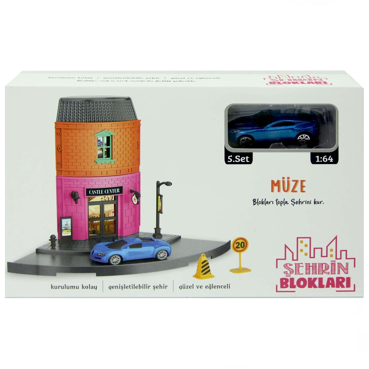 City Blocks Puzzle Museum Set
