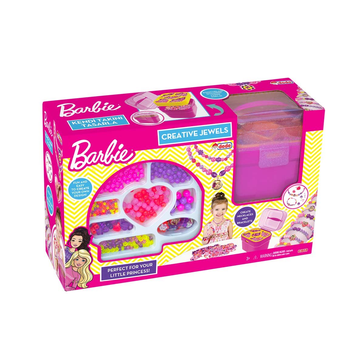 Dede Barbie Basket Jewelry Set