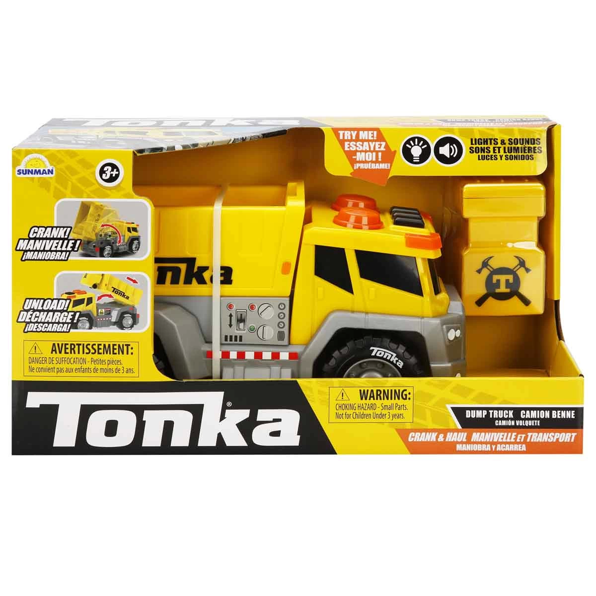 My Dump Truck Crank and Haul with Sound and Lights S00006242