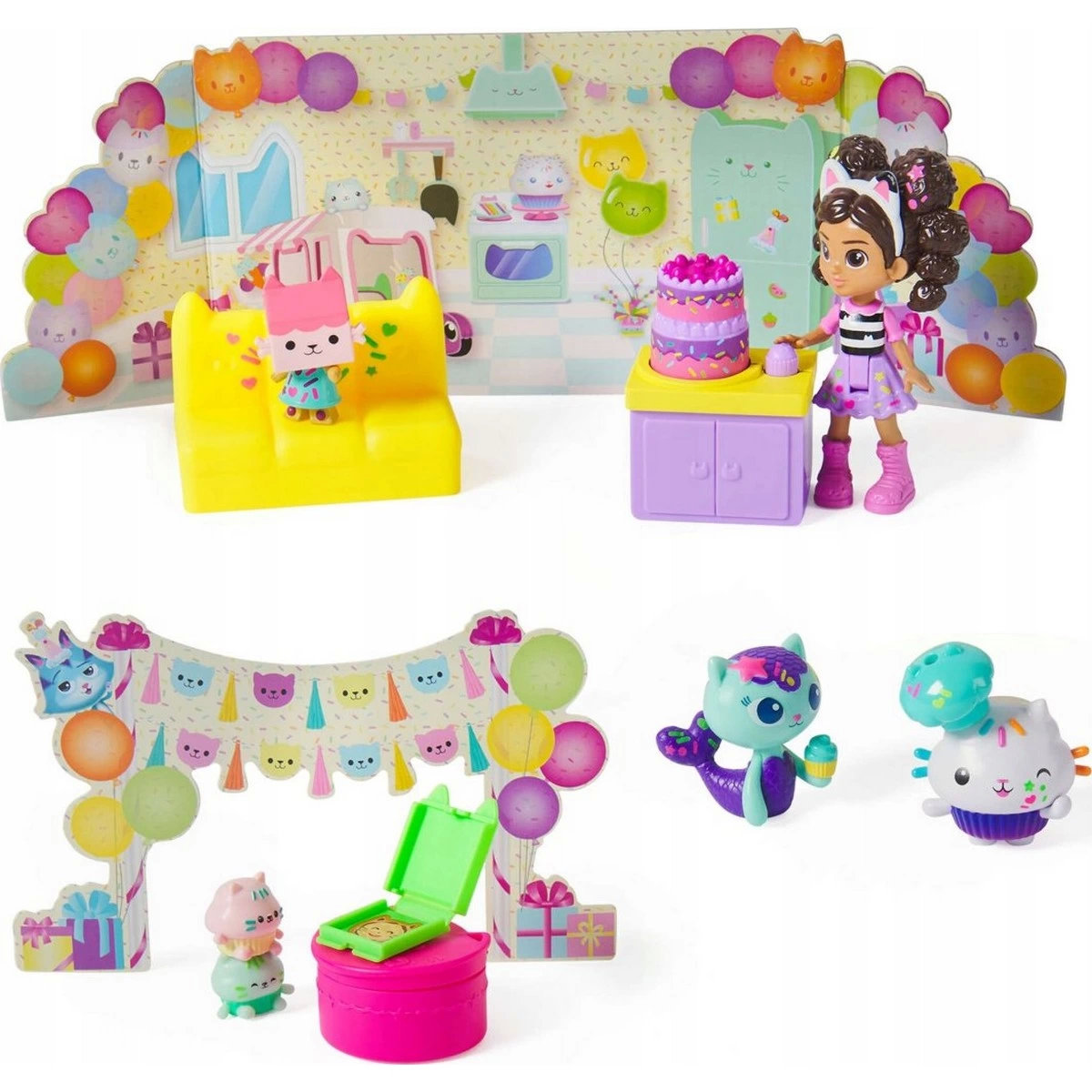 Gabby's Doll House Cakey's Birthday
