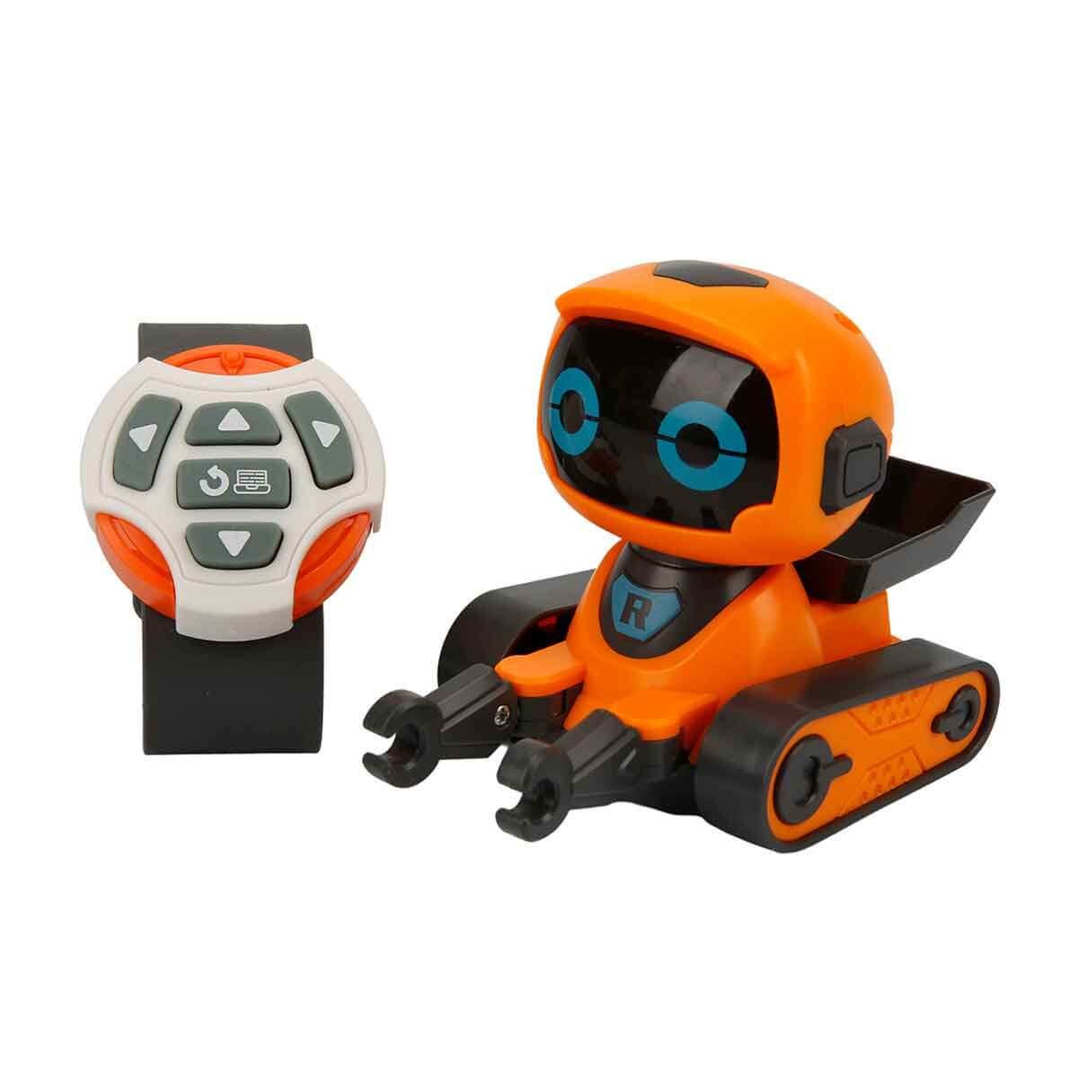 Remote Controlled Mini Robot with Lights