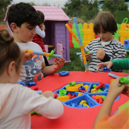 Wheeled Pipe Lego 72 Pieces