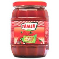TAMEK HOT PEPPER PASTE IN JAR - TAMEK KAVANOZDA ACI BIBER SALCASI - 680 G / 25.34 OZ NET