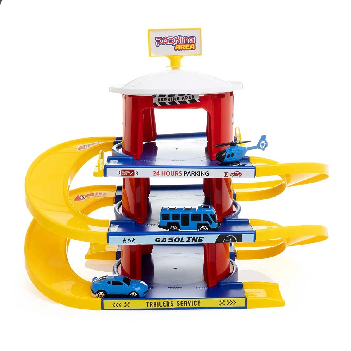 Toyflyer 17 Piece Parking Garage Set