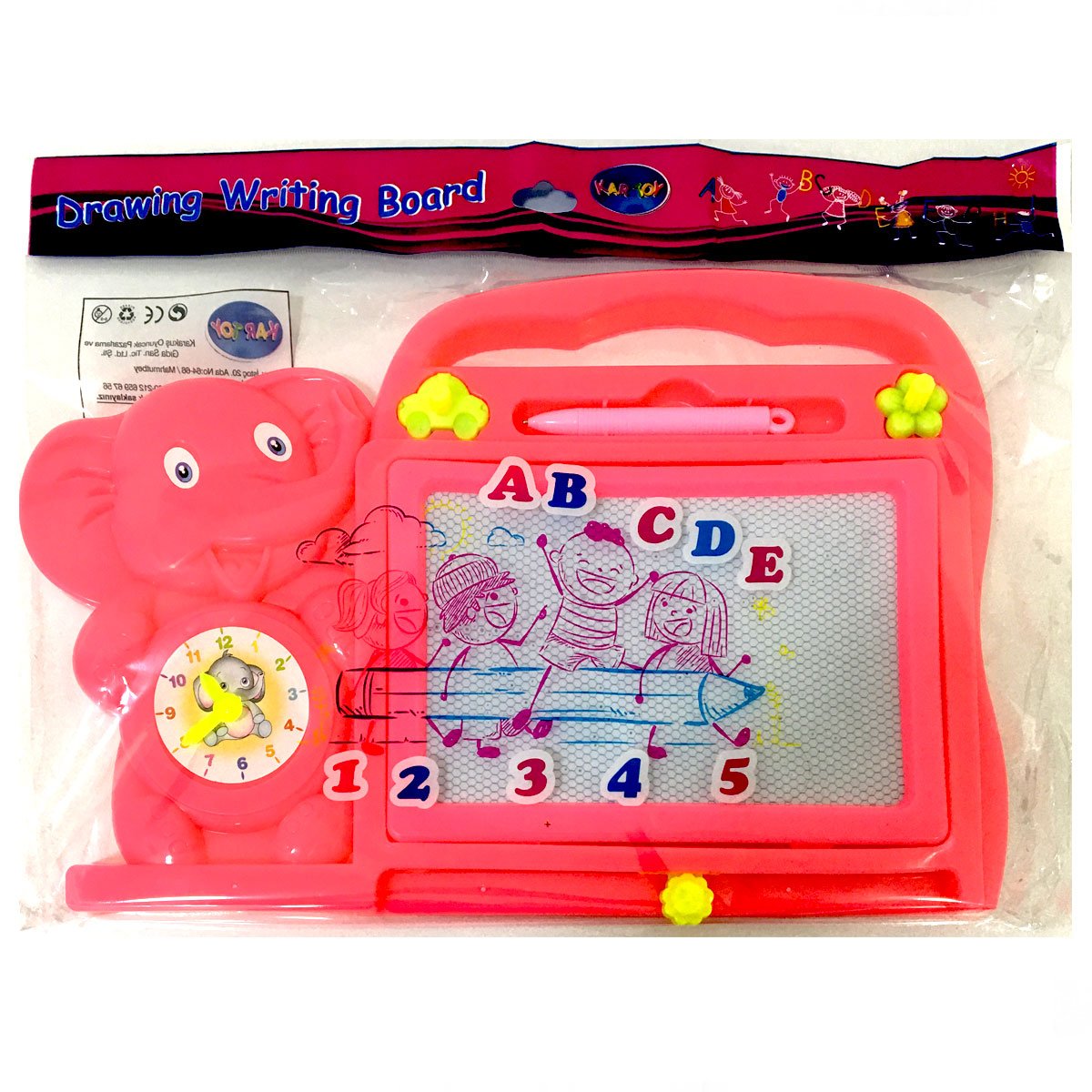 Elephant Figured Sliding Writing Board