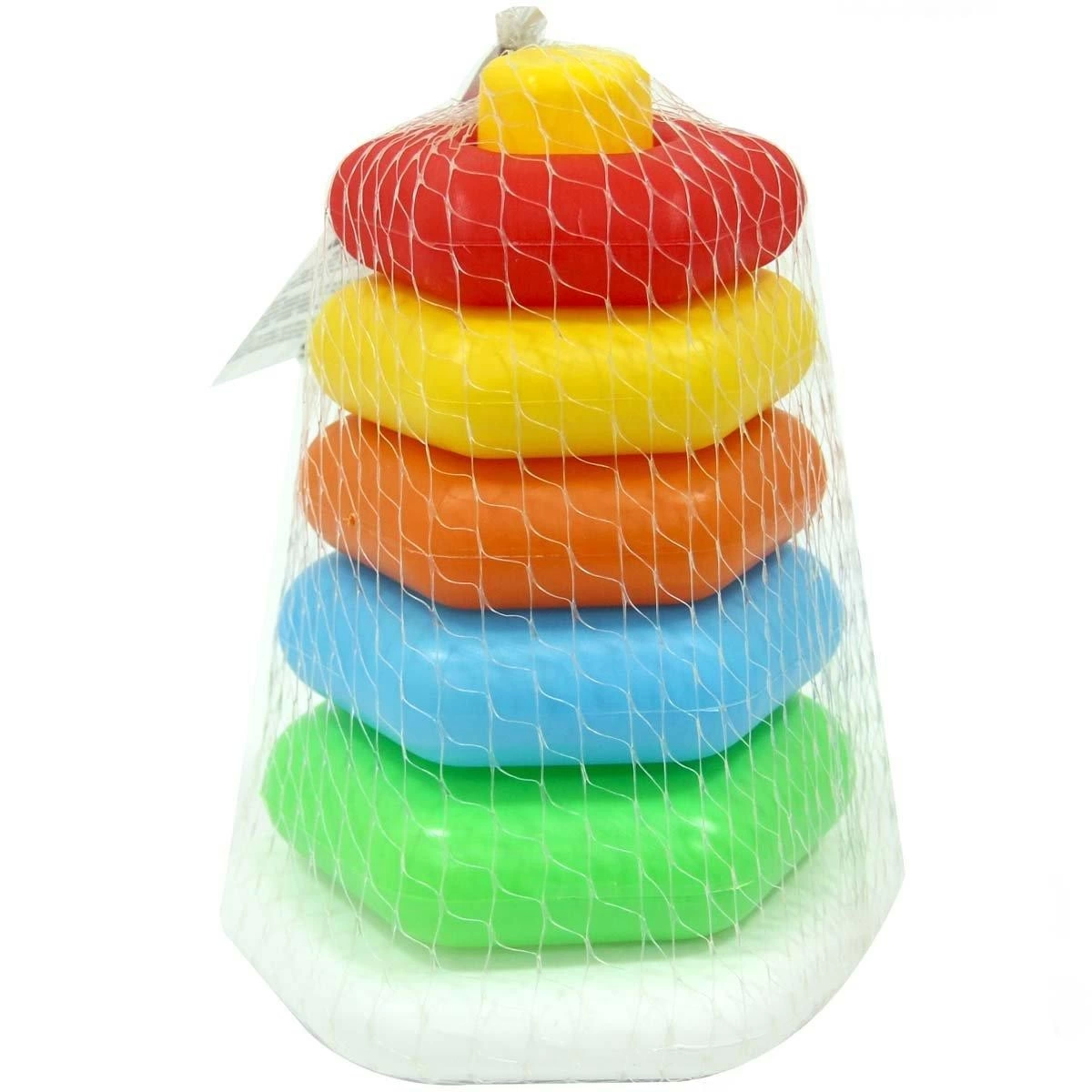 Kiki Mesh Colorful Hexagon Rings