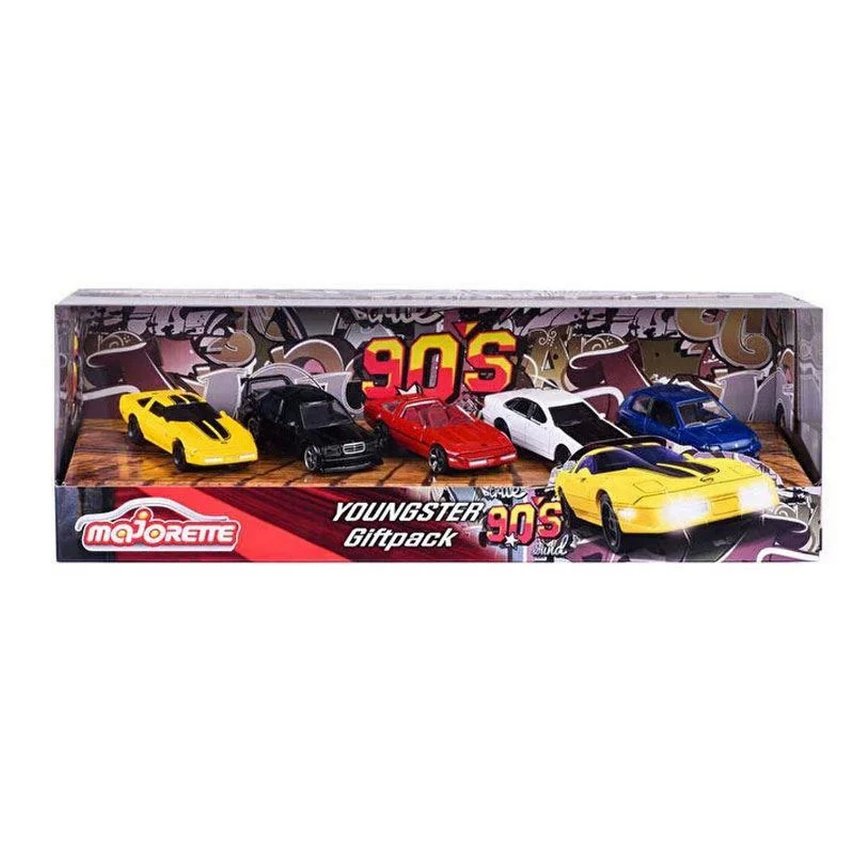 Majorette Youngster 90s 5-Piece Car Set