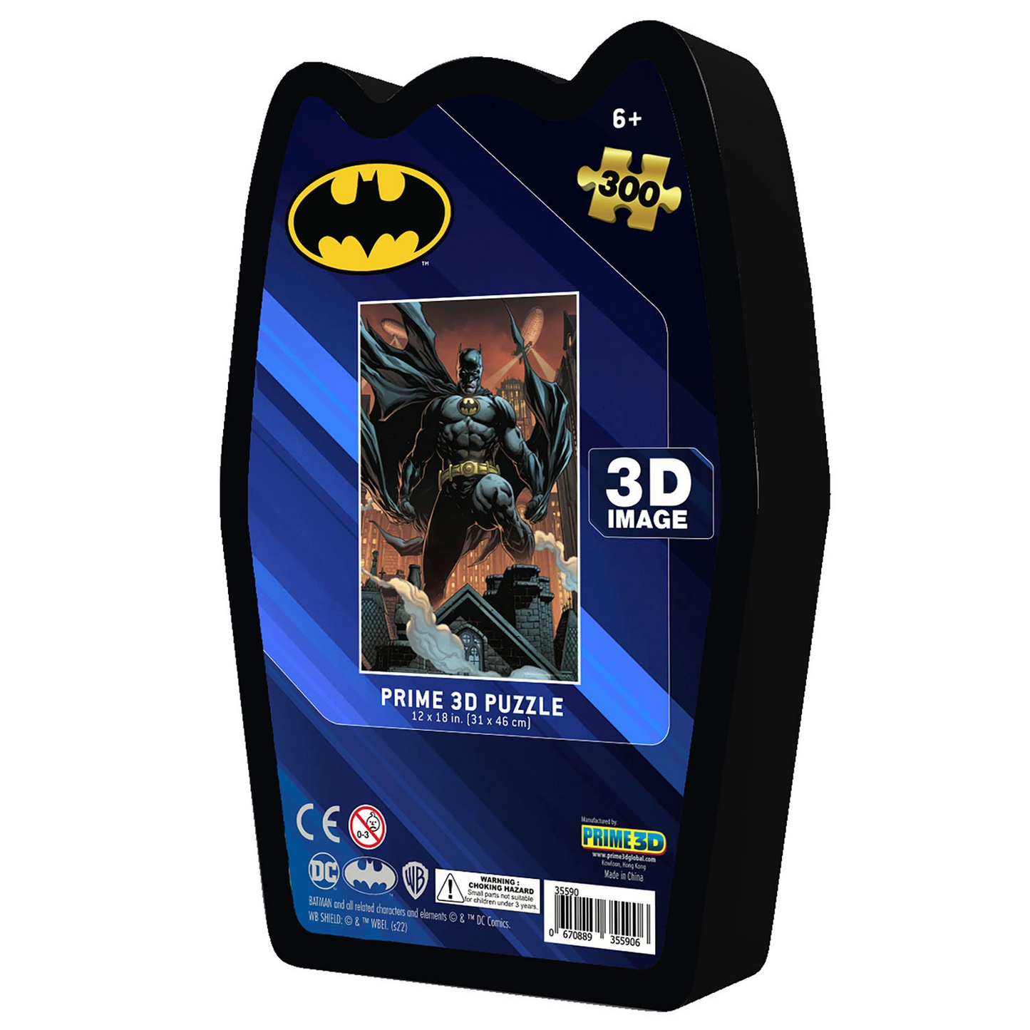 Prime 3D - Batman 300 Piece Puzzle 35590 - Metal Box