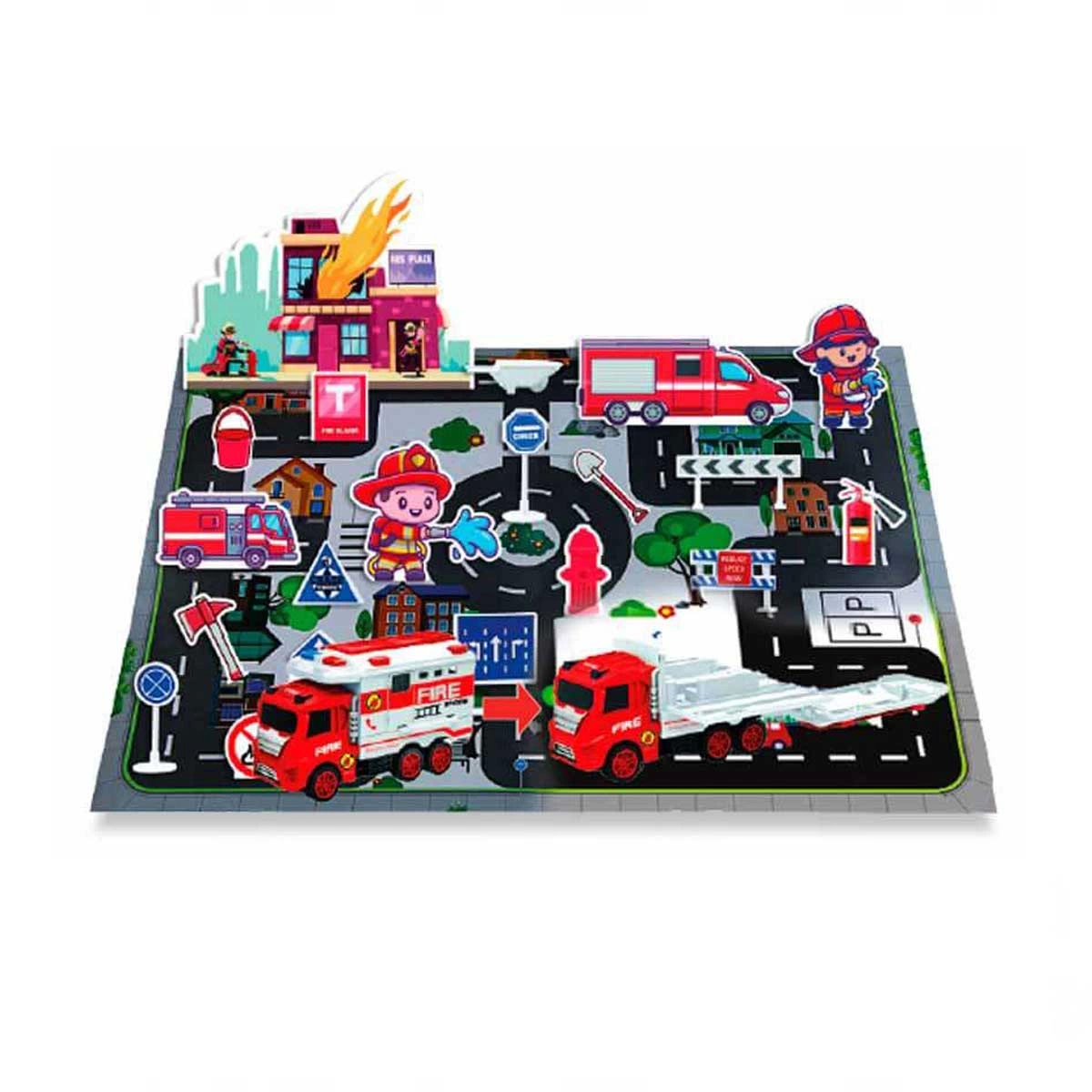 Maxx Wheels Vehicle Play Set
