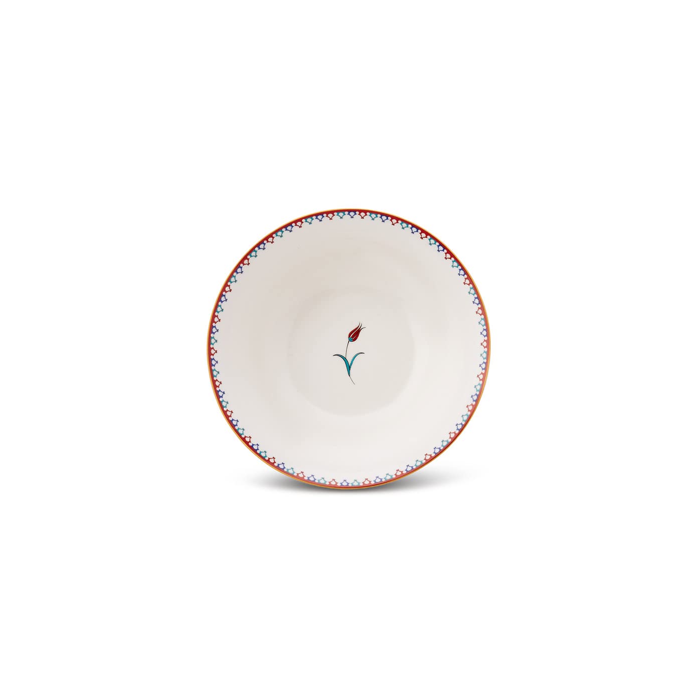 Karaca Nakkas 24-Piece Porcelain Dinner Set for 6 People, Unique Design, Crockery and Plates, Daily and Special Occasions, Chic and Elegant Table Service