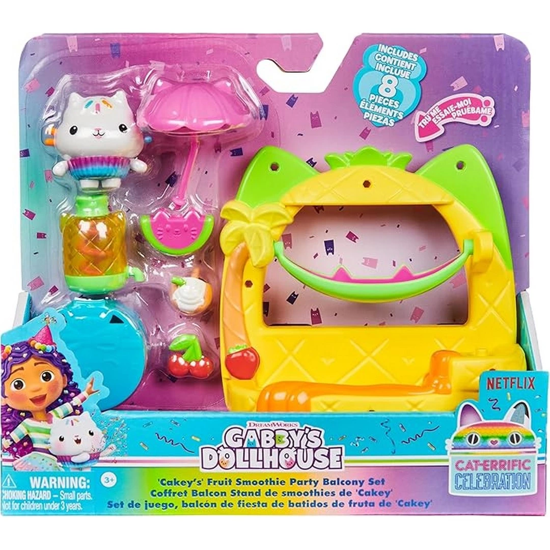 Gabby's Dollhouse Balcony Set Figure Set