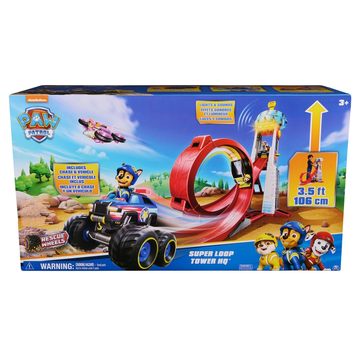 Paw Patrol Rescue Wheels Themed Playset and Figure