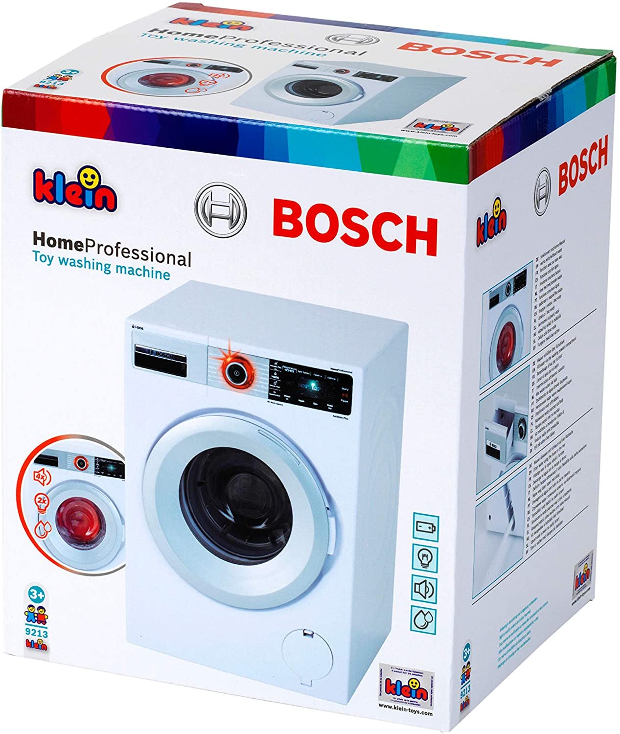 Bosch Toy Washing Machine with Sound and Light