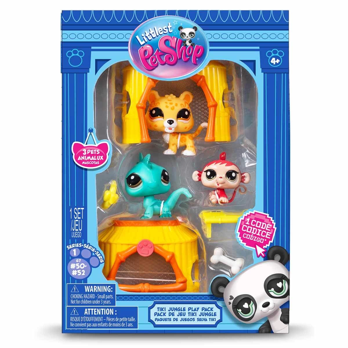 Littlest Pet Shop Minis Jungle Play Set S1