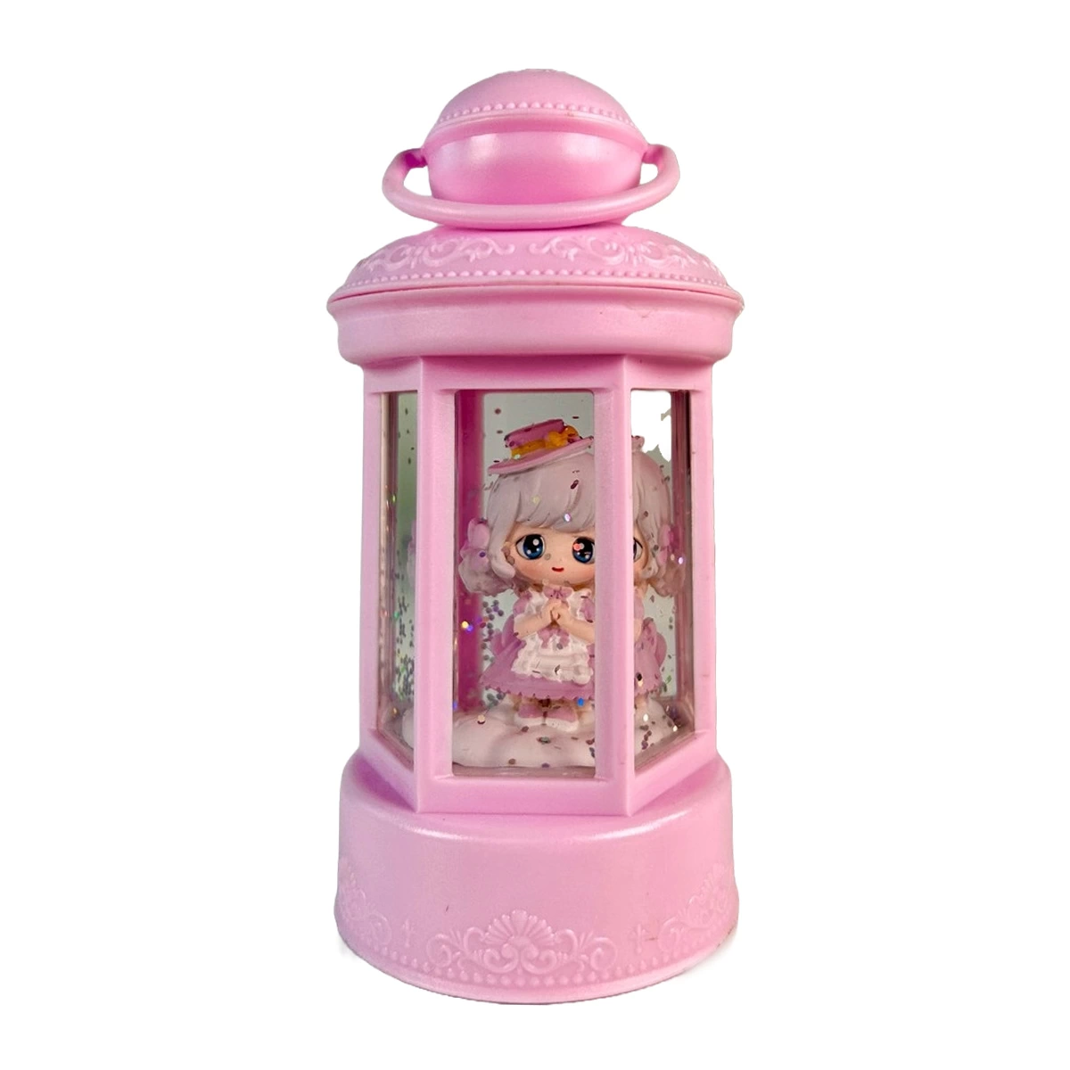 Snow Globe Plastic Lantern LLM-HDY0061