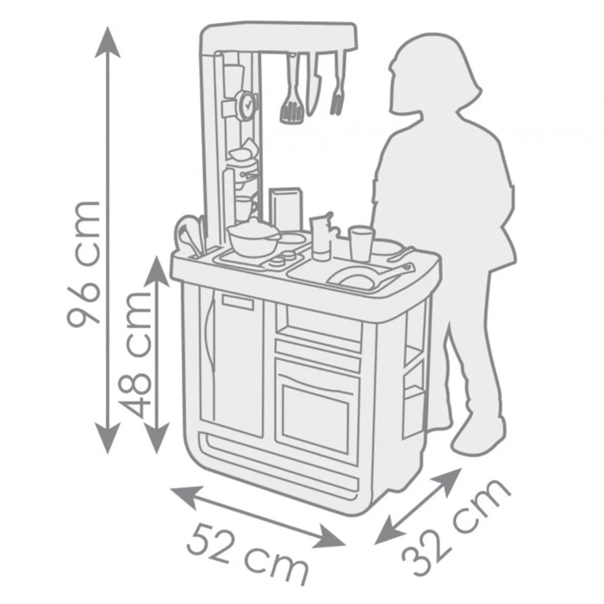 Smoby Bon Appetit Kitchen 310824