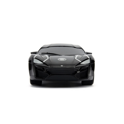 1:16 Jada Toys Marvel Black Panther Lykan Hypersport Remote Control Car