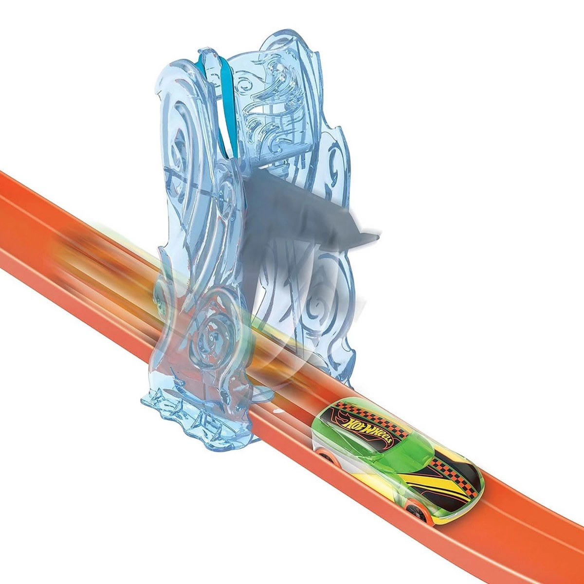 Hot Wheels Track Builder Wind Themed Stunt Set HNJ67
