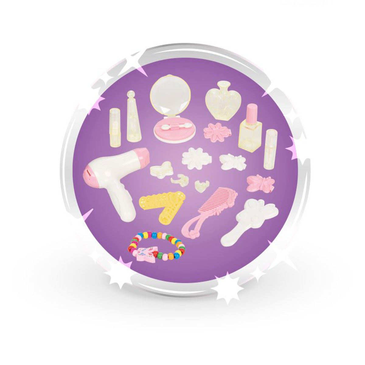 Heart Dressing Table Purple