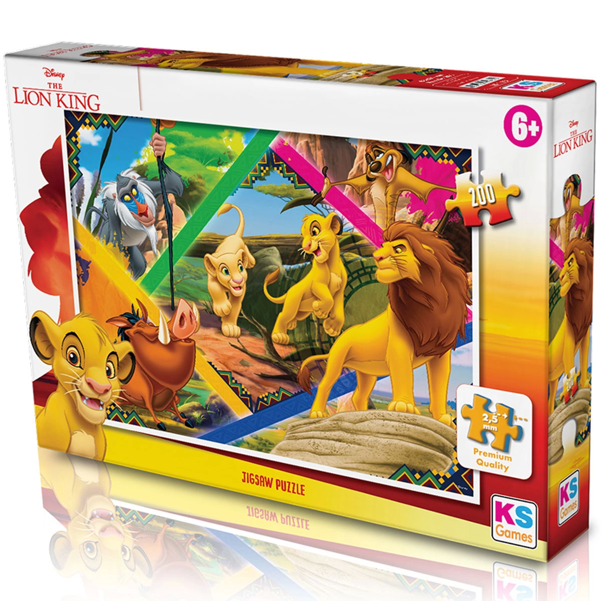 KS Lion King Puzzle 200 Pieces