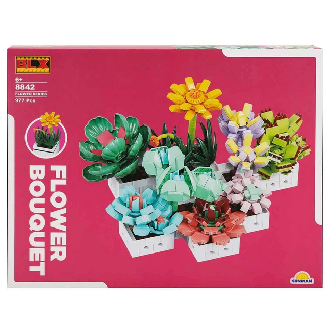 BLX Succulent Flower Bouquet 8842