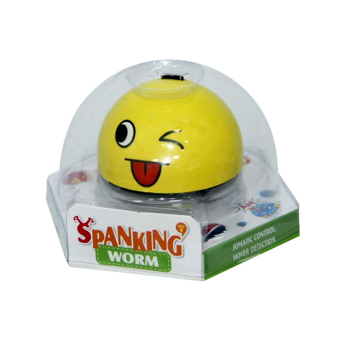 Battery-Powered Escaped Cheerful Emoji
