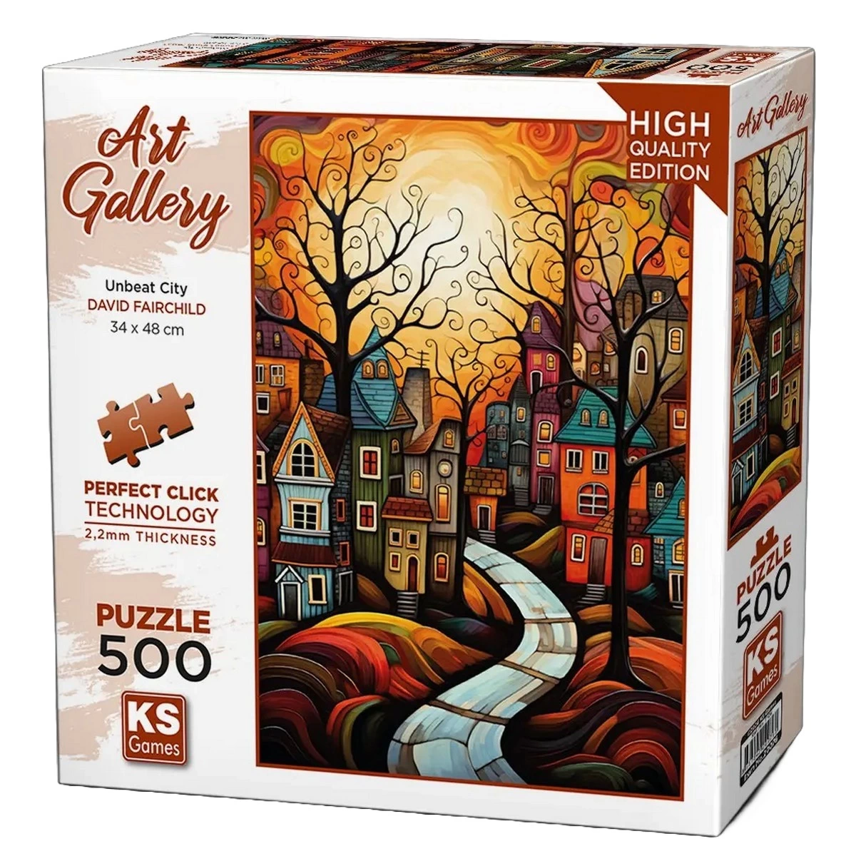 KS Games Houses Puzzle 500 Pieces 20076