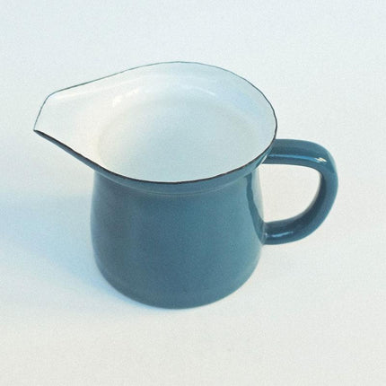 Enamel Sauce Bowl Petrol Green