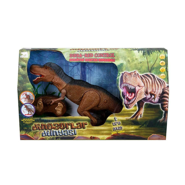 Infrared Controlled Moving Dinosaur with Sound and Light