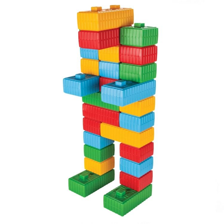 Brick Block and Car Set