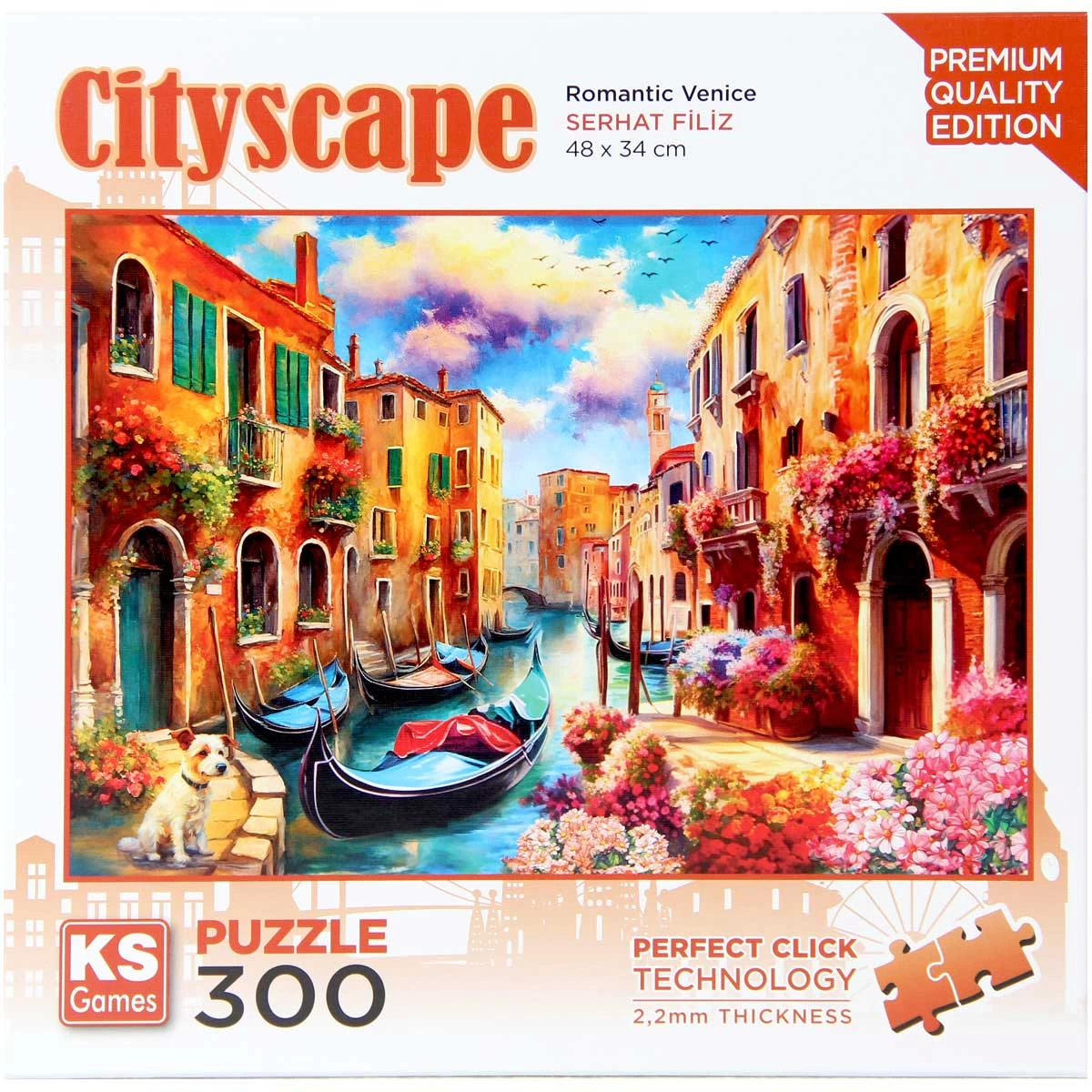 KS Games Romantic Venice Puzzle 300 Pieces